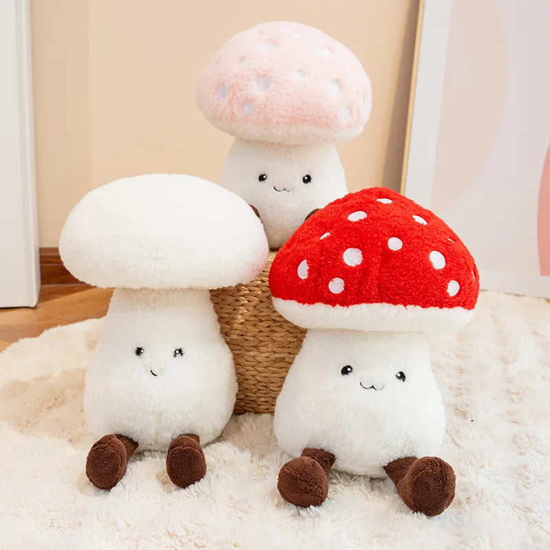 Mushroom Puff Plushie Colors