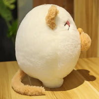 Nuts About You: Kawaii Mouse plushie side view