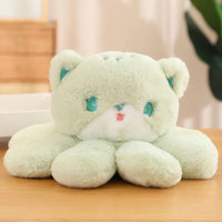 OctoKitty Plushie green color