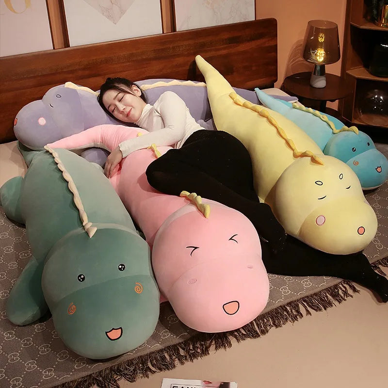 Oversized Dinosaur Plushie Body Pillows stuffed animals
