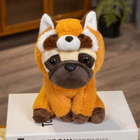 Pawfect Disguise Plush pug raccoon plushie kawaii stuffed animal