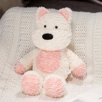 Playful Pals Plush Collection White Dog Plushie