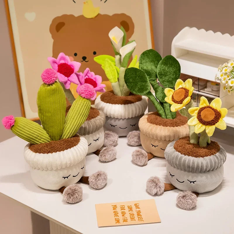 Plush Potted Garden Series Kawaii Plushies