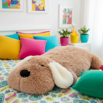 Snuggle Dog Premium Plushie Pillow – Kawaii Dog Plush | Dandelion Snuggle Dog Premium Plushie Pillow – Kawaii Dog Plush | Dandelion