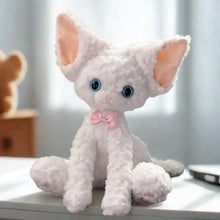 Purrfect Puff Snuggle Fluff White Cat Plushie Soft Toy