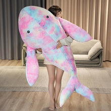 Rainbow Whale Plushie giant plush toy Dandelion Vine