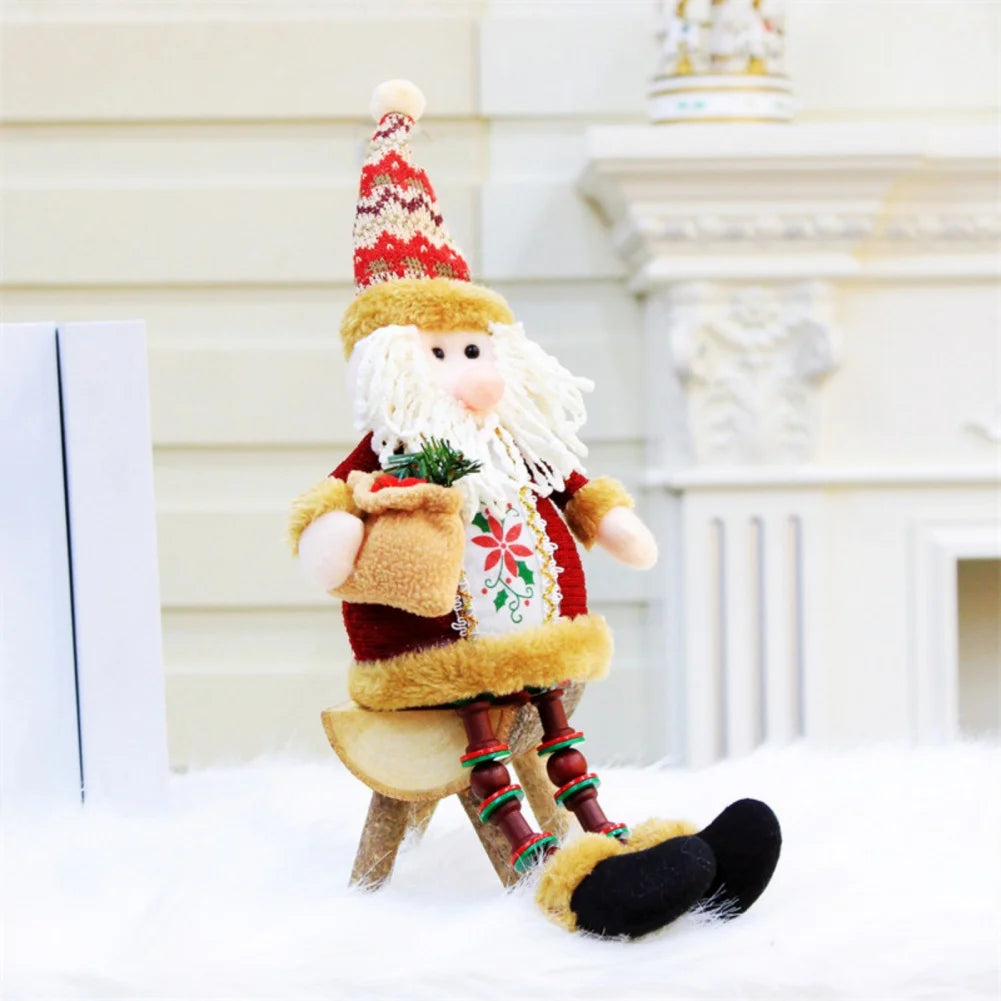 Jolly Christmas Doll Decorations Santa