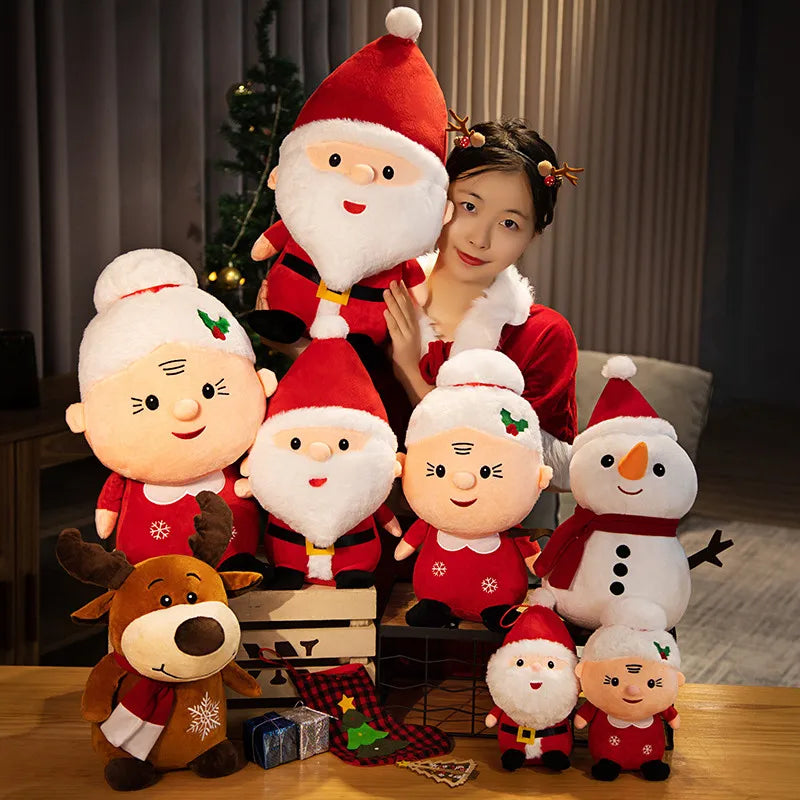 Santa & Friends Christmas Plush Collection