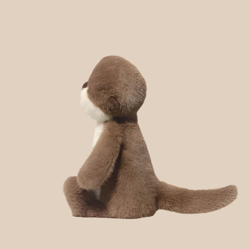 Sensational Sea Otter Plushie Side View