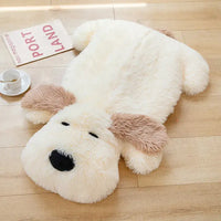 Snuggle Spot: Oversized Dog Pillow kawaii stuffed animal white color