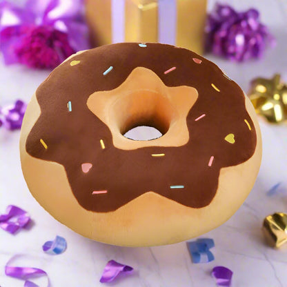 Snuggle Sprinkle Donut Delight chocolate drizzle delight plushie