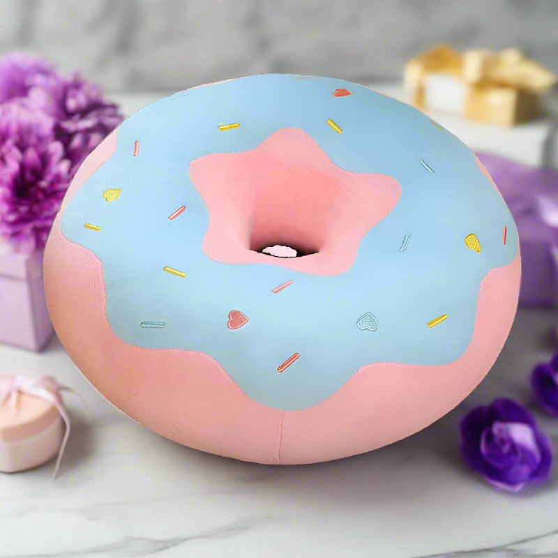 Snuggle Sprinkle Donut Delight cotton candy carnival plushie