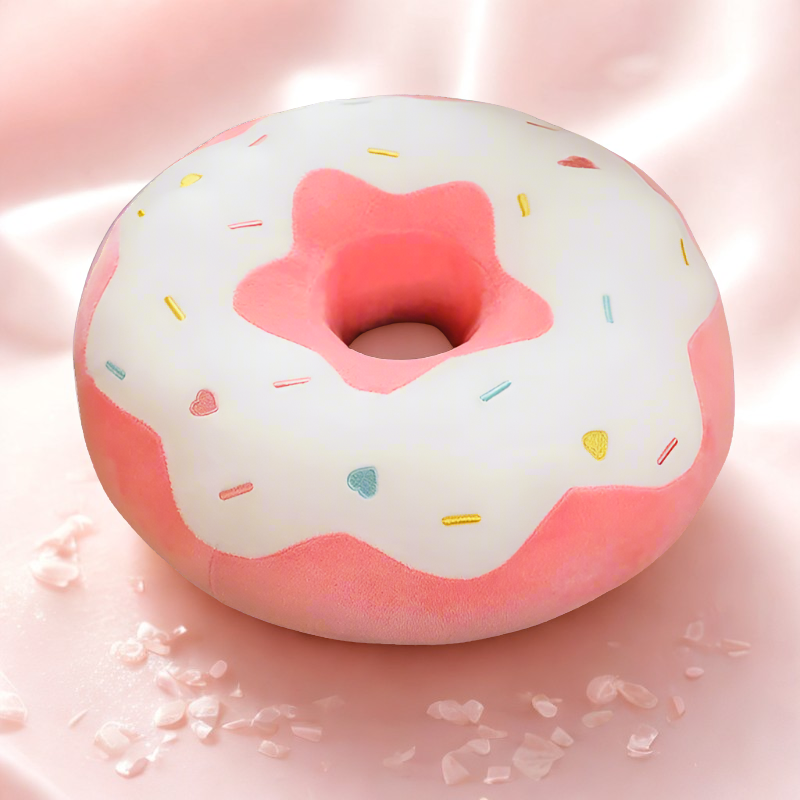 Snuggle Sprinkle Donut Delight Plushie Pink