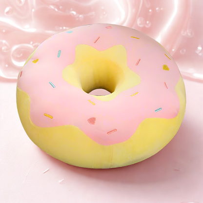 Snuggle Sprinkle Donut Delight Plushie Yellow