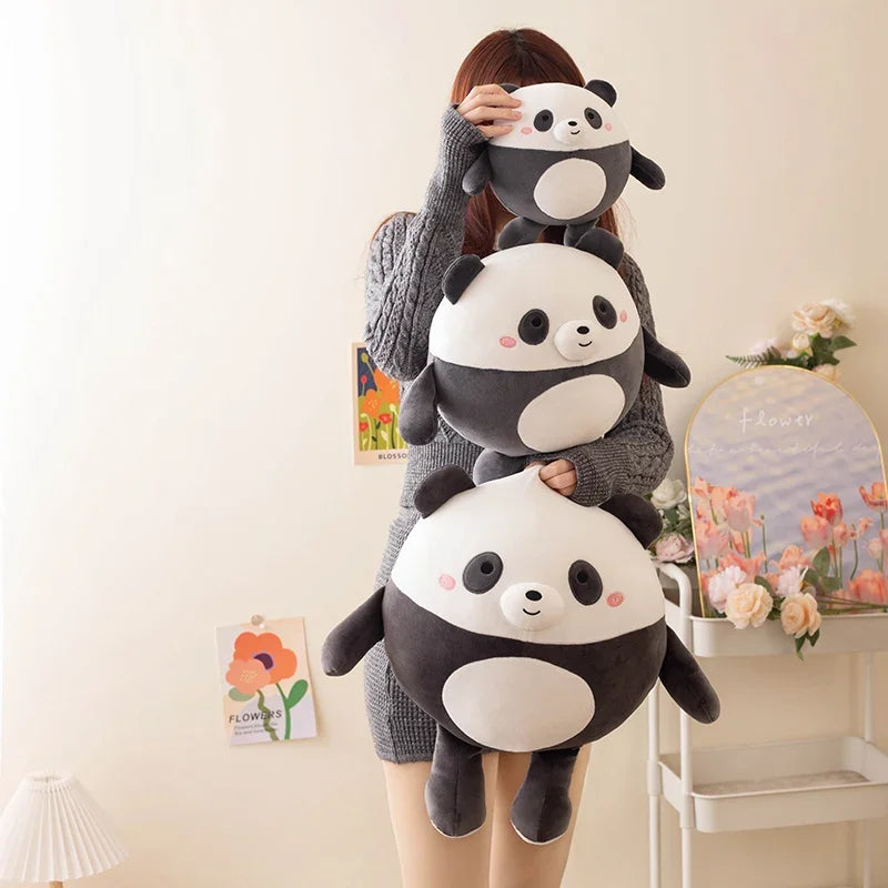 Squishy Critter Cuddles Kawaii Plushie Panda Sizes