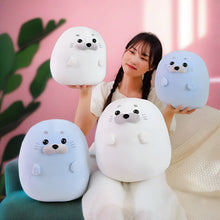 Squishy Seal Plushie sizes
