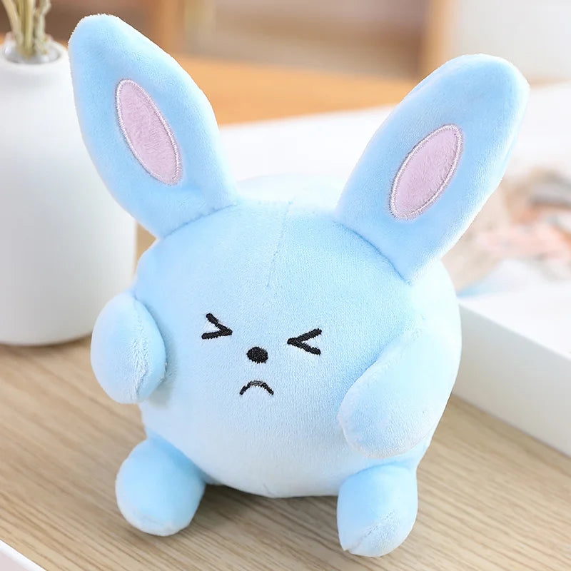 Squishy Stress Relief Bunny Plush Blue