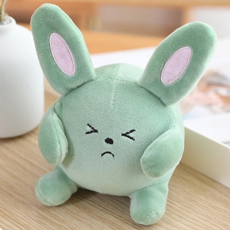 Squishy Stress Relief Bunny Plush Green