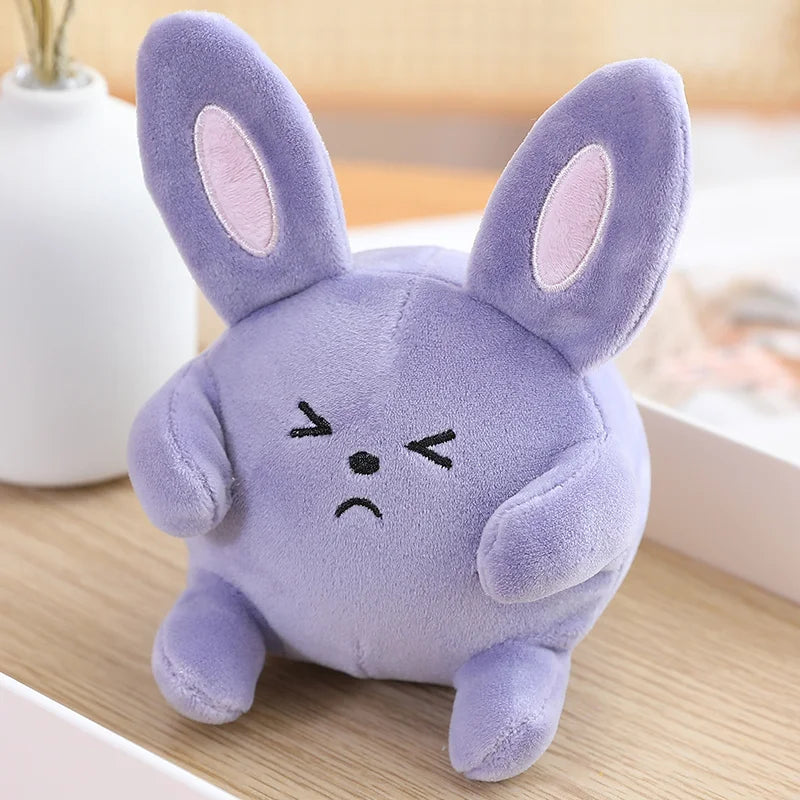 Squishy Stress Relief Bunny Plush Purple