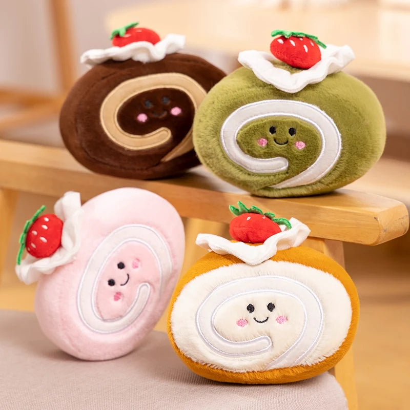 Strawberry Dream Roll Plushies