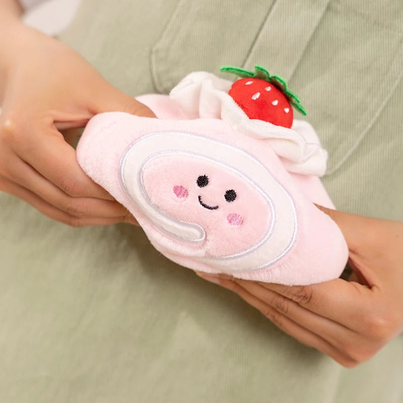 Strawberry Dream Roll Plushie Show Softness