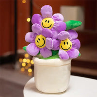 Sunshine Bloom Daisy Plushie Light Purple