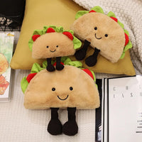 Kawaii Taco Plushie Sizes