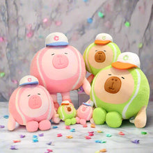Tennis Ball Capybara Kawaii Plushie