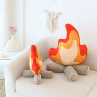 The Cozy Campfire Plushie side view