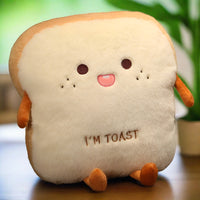 Toasty Hand Warmer Plushie toothy toast