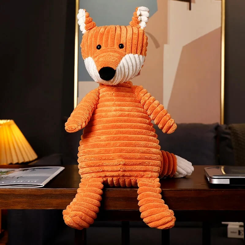 Velvet Tails Fox Plushie - Kawaii Fox Stuffed Animal · Dandelion Vine