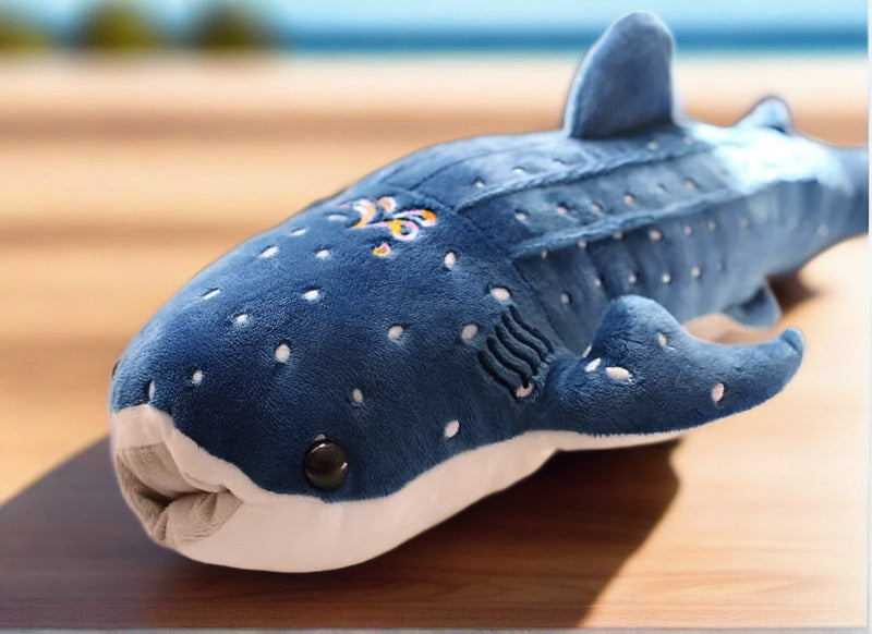 Voyager Whale Shark blue plushie