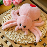 Weave of Wonder Spider Stuffed Animal Pink Color