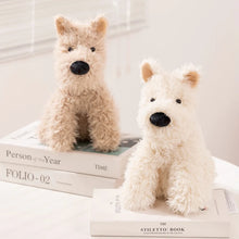 Westie Plushie Backpack Front View stuffed animal toy