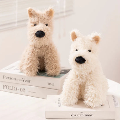 Westie Plushie Backpack Front View