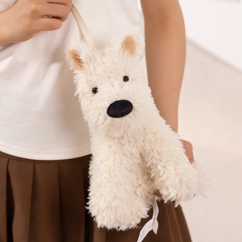 Westie Plushie Backpack Small Size