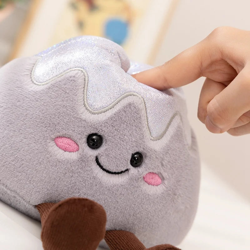 Whole Lava Love Volcano Plushie Gray