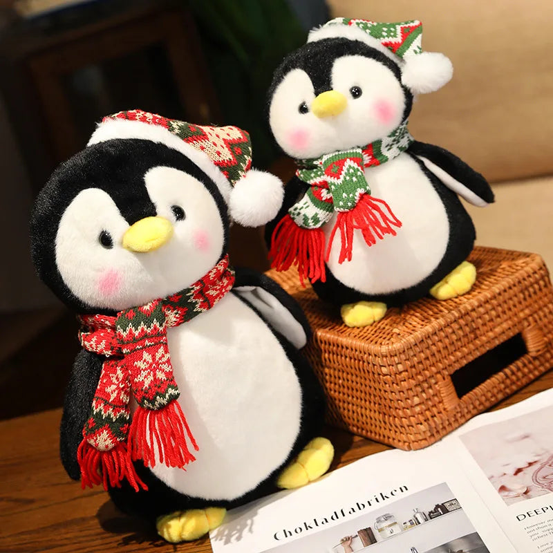 Winter Wonderland Kawaii Penguin Plush Stuffed Animal