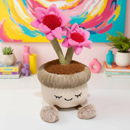 Plush Pink Flower Updated