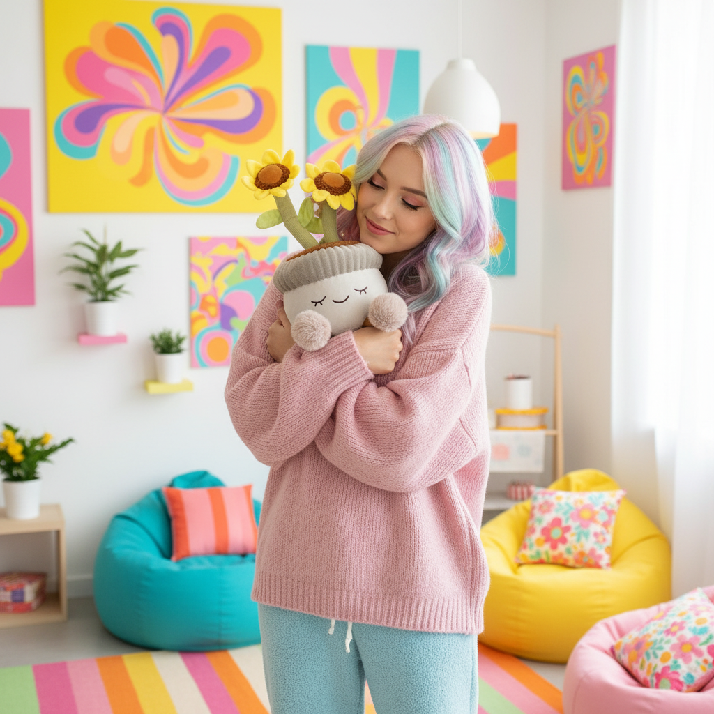 UGC Plush Sunflower Cuddle